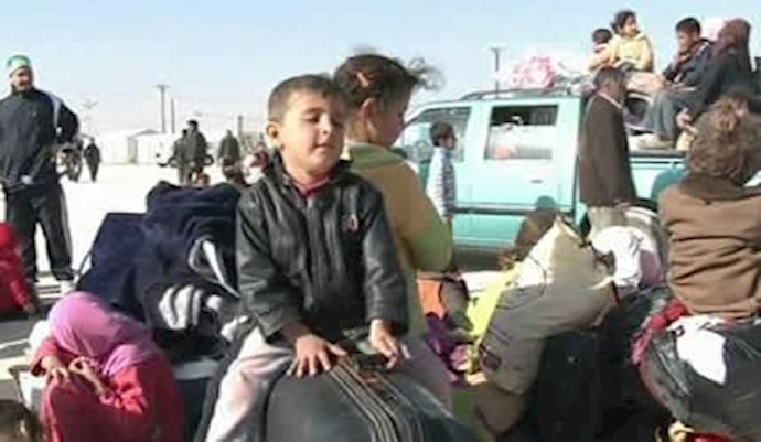مخيم الأزرق للاجئين السوريين في الأردن