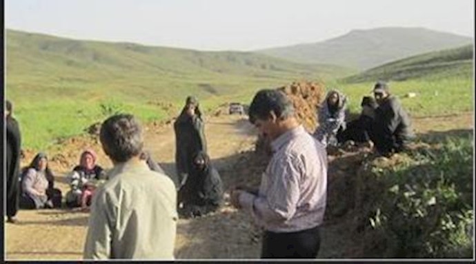 ايران: احتجاج النساء القرويات واغلاق الطريق