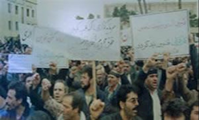 اعتراض عمال مصنع الألبان في مدينة بروجن