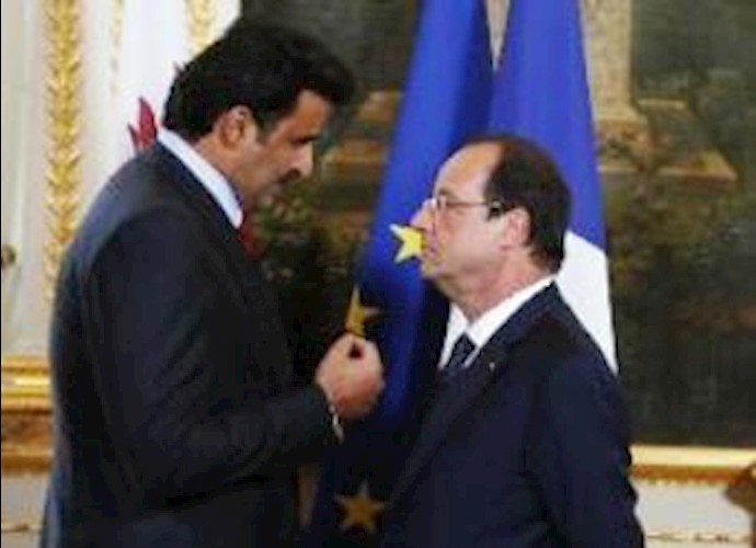 امير قطر يوقع عدة عقود في فرنسا