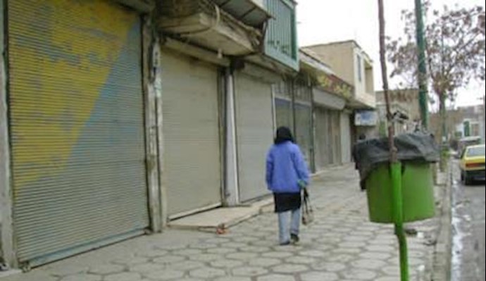 ايران: إضراب عن العمل لتجار السوق في مريوان في محافظة کردستان