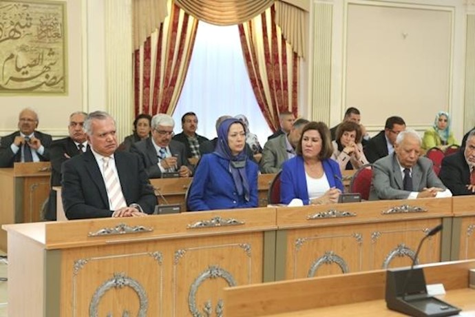 مريم رجوي تدعو دول المنطقة الی التضامن والتحالف بوجه نظام الملالي