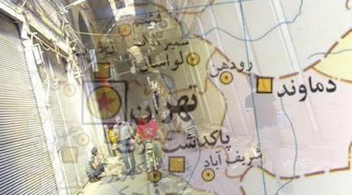 إيران_ طهران: إضراب بائعي الأدوات الاحتياطية