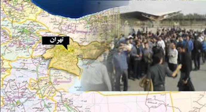 ايران : احتجاج أهالي المنطقة 12 بطهران علی انقطاع التيار الکهربائي
