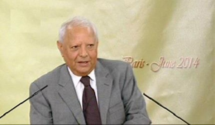 کلمة الدکتور صالح القلاب وزير الاعلام الاردني السابق في مأدبة الافطار بمقر اقامة الرئيسة رجوي