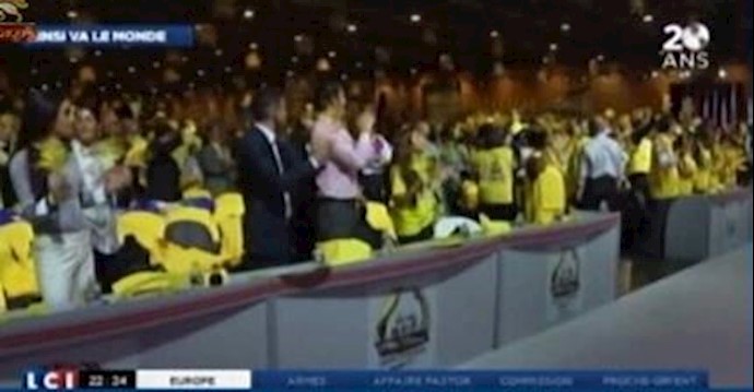 تقرير قناة إل.ث.إي الفرنسية عن التجمع الکبير للمقاومة الإيرانية