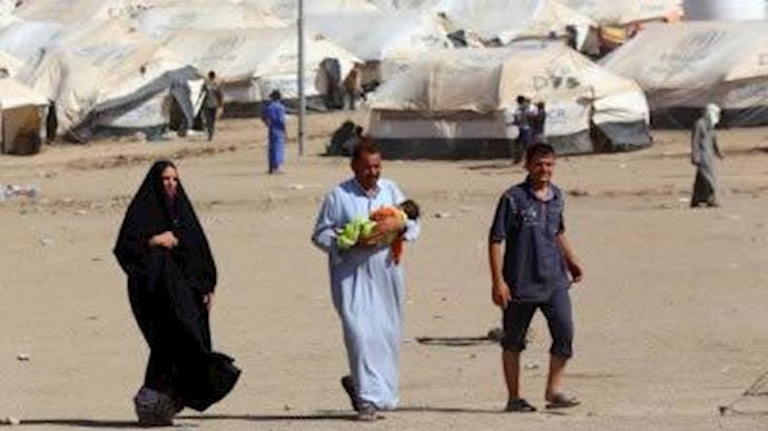 مفوضية حقوق الإنسان: أکثر من مليون نازح في العراق