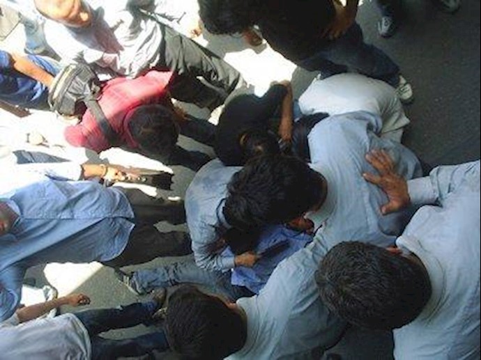 إيران_ همدان: اشتباکات بين المواطنين والعملاء القمعيين