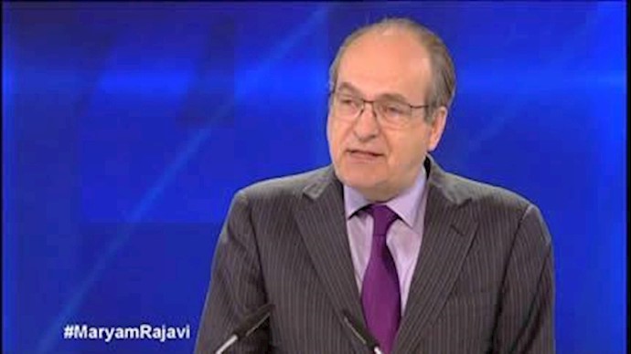 کلمة أد ملکرت_ الممثل الخاص للأمين العام للأمم المتحدة والرئيس الأسبق لليونامي في التجمع الکبير للمقاومة الإيرانية في فيلبنت بالعاصمة الفرنسية باريس