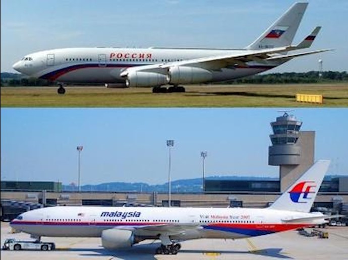 بوتين "ربما کان هدف الصاروخ" وليس الطائرة الماليزية