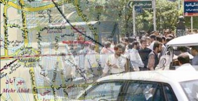 ايران: شعارات مناوئة للحکومة و اشتباک مع رجال القمع في طهران