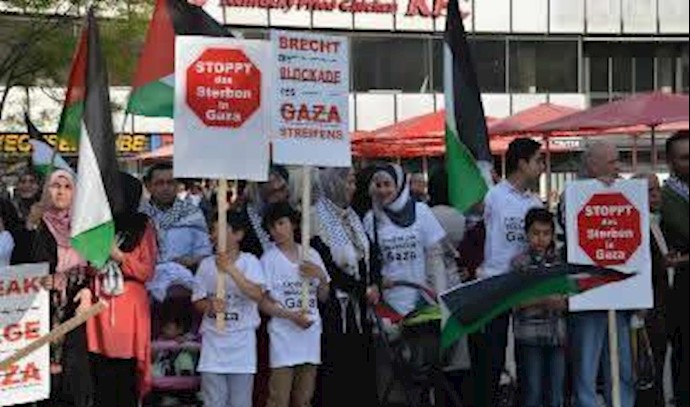 فلسطينيو ألمانيا يتضامنون مع غزة ويرحبون بالمصالحة