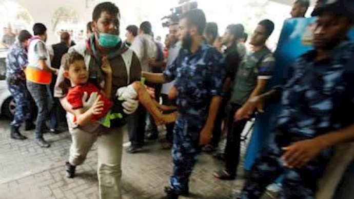غزة: 72 قتيلا حصيلة قصف حي الشجاعية