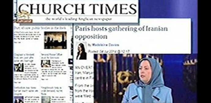 تقرير صحيفة جرج تايمز اللندنية عن اجتماع المقاومة الايرانية الضخم في باريس