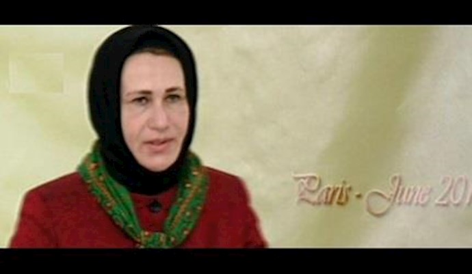 کلمة نجاة بوبکرعضوة البرلمان الفلسطيني في مأدبة افطار في مقر اقامة الرئيسة مريم رجوي