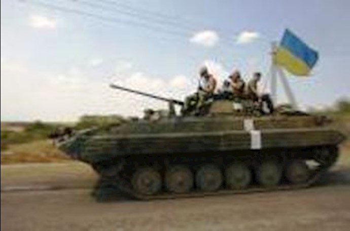 اوکرانيا تقول إن روسيا حشدت 45 ألف جندي علی حدودها