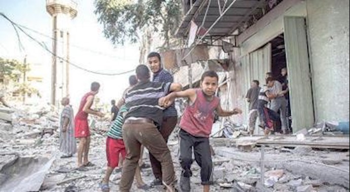 آلاف من سکان غزة يجدون أنفسهم في مدارس «الأونروا» ثانية مع تجدد الغارات