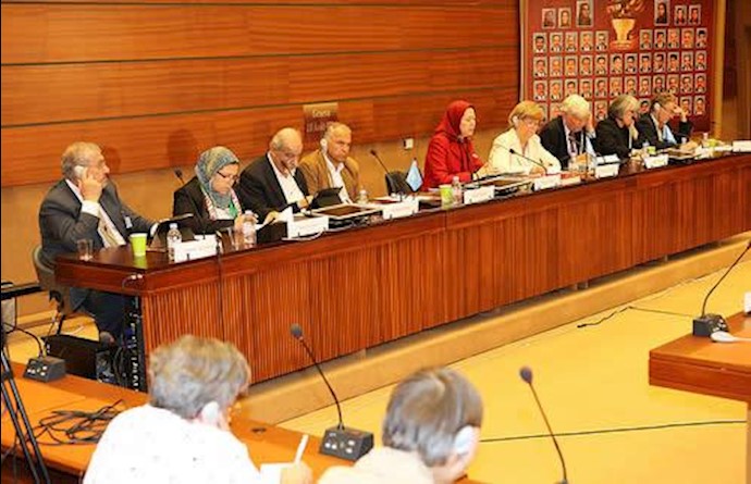 مؤتمر في مقر الأمم المتحدة في جنيف بحضور مريم رجوي ومشاركة أبرز شخصيات دولية - 13 آب/ أغسطس 2014
