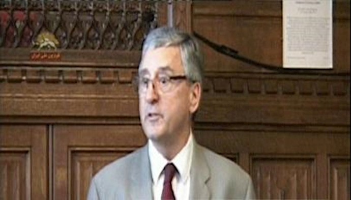 کلمات جيم شانون وجيم فيتزباتريک عضوان في البرلمان البريطاني في مؤتمر برلماني بمجلس العموم البريطاني
