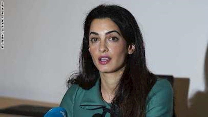 خطيبة کلوني تحقق في انتهاکات غزة