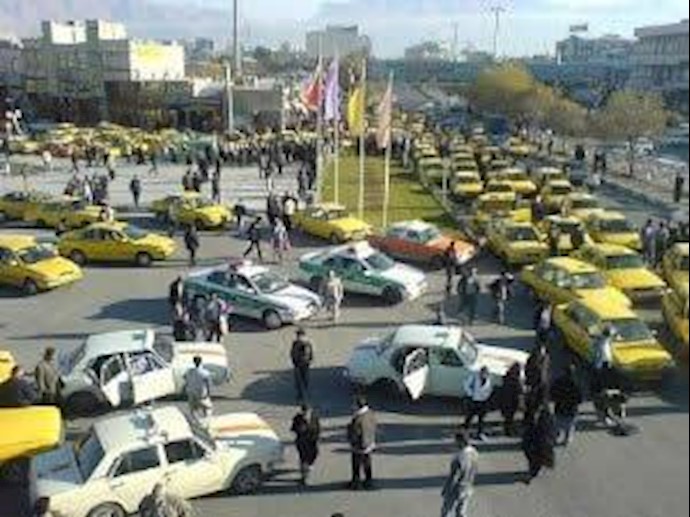 إيران: احتجاجات سواق سيارات الأجرة في مدينة إصفهان