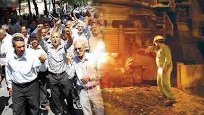 إيران: حشد احتجاجي لـ150 عامل مفصول عن العمل لـ«فولاد مبارکة» لمدينة إصفهان