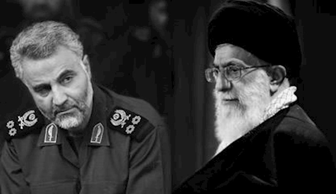 إيران: ما يواجهه «قاسم سليماني» المجرم من تخاذل وعار يدل علی أن نظام الملالي غارق في الأزمات بينها تجرعه کأس السم النووي