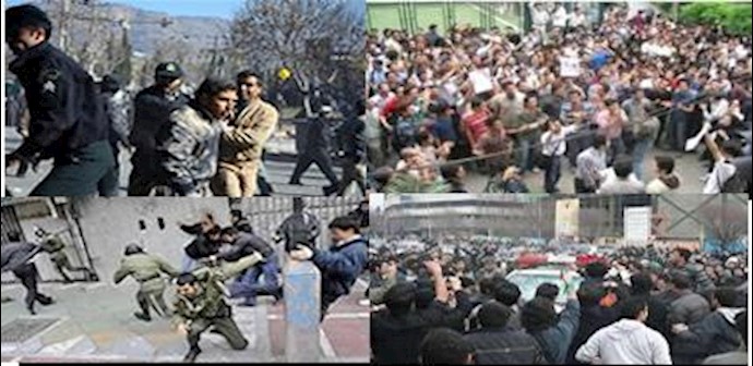ايران: مناطق مختلفة في طهران واصفهان وکرمان ميادين للمواجهات بين المواطنين خاصة الشباب الغاضبين وأفراد الحرس وميليشيات الباسيج