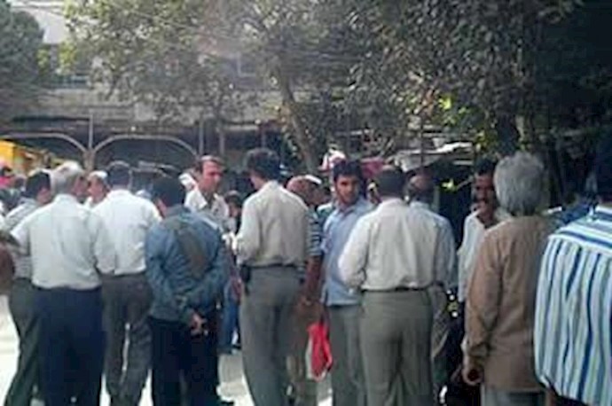إيران: تجمع احتجاجي لأهالي حي سبزدشت بالعاصمة طهران علی قلة المياه