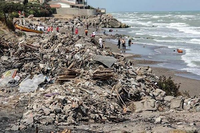 صور من احدى المدن الايرانية «محمود آباد» في ظل حكم نظام الملالي