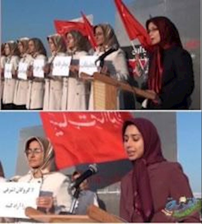 الوقوف الی جانب سکان ليبرتي رد علی مخططات طهران