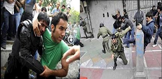 إيران: اشتباکات عديدة بين الشباب مع عملاء قوی الأمن الداخلي وميليشيات الباسيج في العاصمة طهران ومدينة کرج