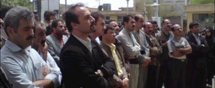 ايران.. تجمع المعلمين الاحتجاجي في مدينة ”سقز”