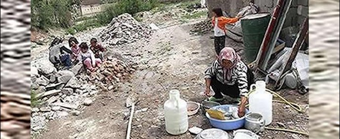 العيش في هوامش المدن هدية أخری من أعمال النهب من قبل النظام