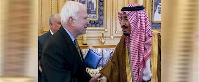 جون ماکين: السعودية حصن أمان منيع امام مساعي إيران لبسط نفوذها في سوريا والعراق ولبنان واليمن والبحرين