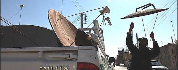 إيران .. طهران .. دارآباد؛ مقاومة إزاء اقتحام قوات الأمن الداخلي لسحب صحون لاقطة الفضائيات
