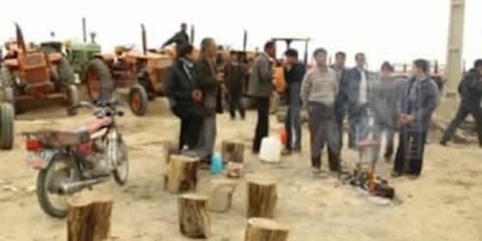 احتجاج مزارعي ”کرمانشاه”