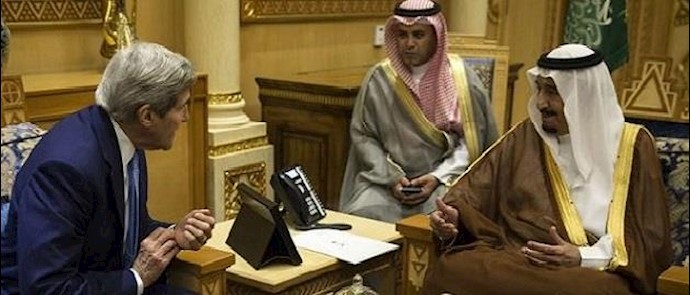 الملک سلمان وکيري يدعوان لتسوية بدون الأسد