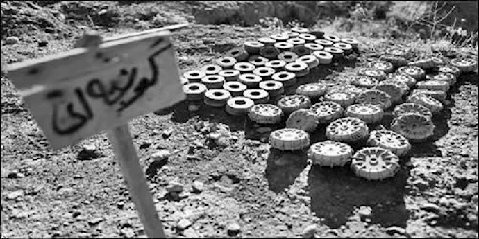 وقوع ضحايا من المواطنين الکادحين جراء انفجار الغام في مدينة دهلران