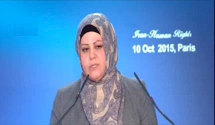 کلمة السيدة حنان البلخي ممثلة الإئتلاف الوطني السوري في أوسلو في المؤتمر الدولي في باريس