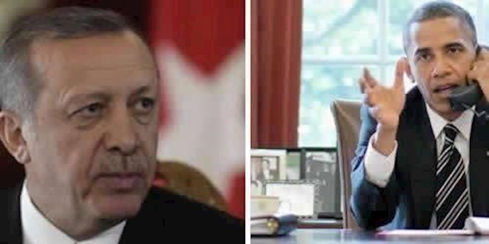 باراک اوباما وأردوغان يؤکدان علی ضرورة تعزيز قوة المعارضة السورية