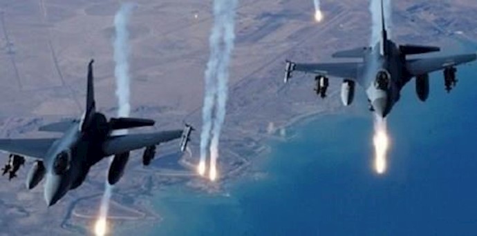 طيران التحالف العربي يقصف أسلحة الحوثيين برًا وبحرًا