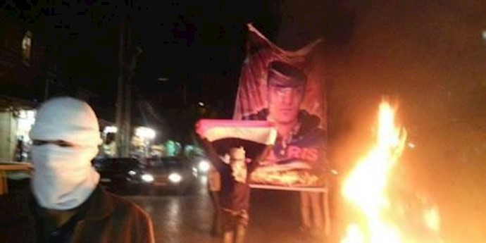 تظاهرات وتحشد ليلي للشباب الأهوازيين احتجاجا علی مقتل علی جلالي