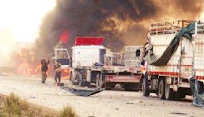 روسيا تواصل قصف الشاحنات علی الحدود السورية – الترکية