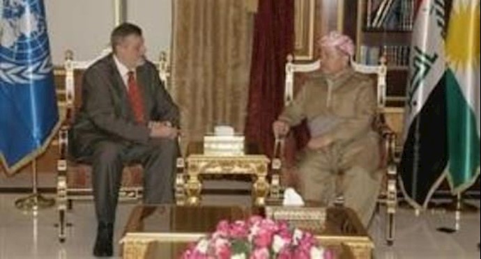 بارزاني: اقليم کردستان لن يکون ساحة لتصفية الحسابات القومية والطائفية