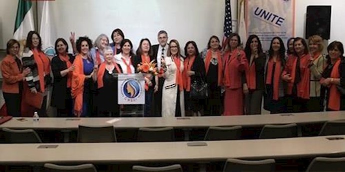 مؤتمر في جامعة ”فولرتون” في مدينة اورينج کانتي في کاليفورنيا.. إدانة جرائم نظام الملالي ضد النساء