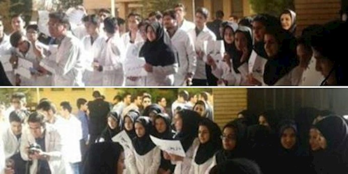 إيران.. تجمعات احتجاجية للممرضين في مدينتي کرمان و نجف آباد