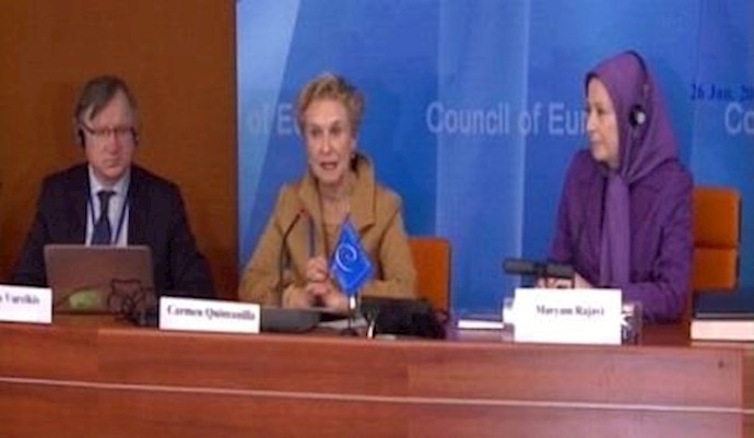 کلمة کارمن کينتانيا عضوة الجمعية البرلمانية للمجلس الاوربي من اسبانيا