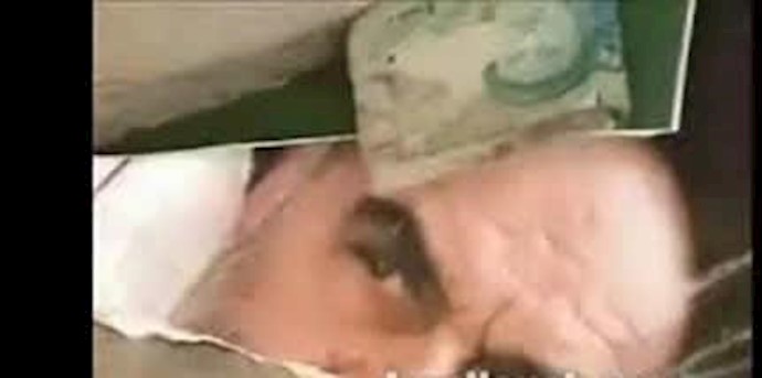 ايران.. تخريب صورة الخميني ولوحات مهزلة مظاهرة يوم11شباط / فبراير في طهران