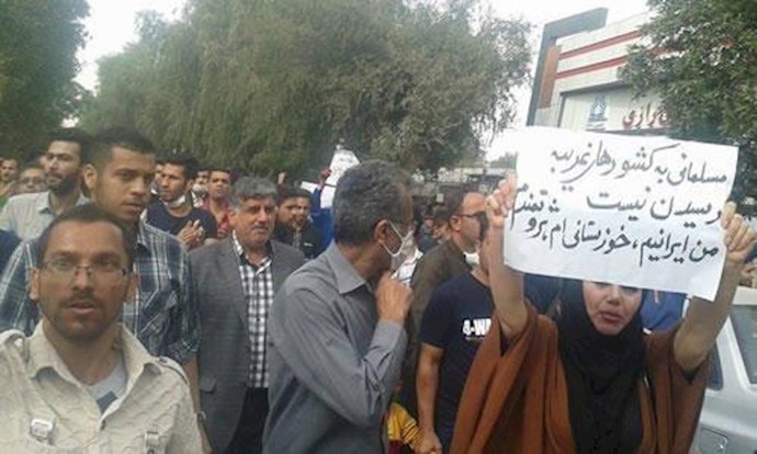 تقارير تکميلية من مظاهرات مدينة أهواز